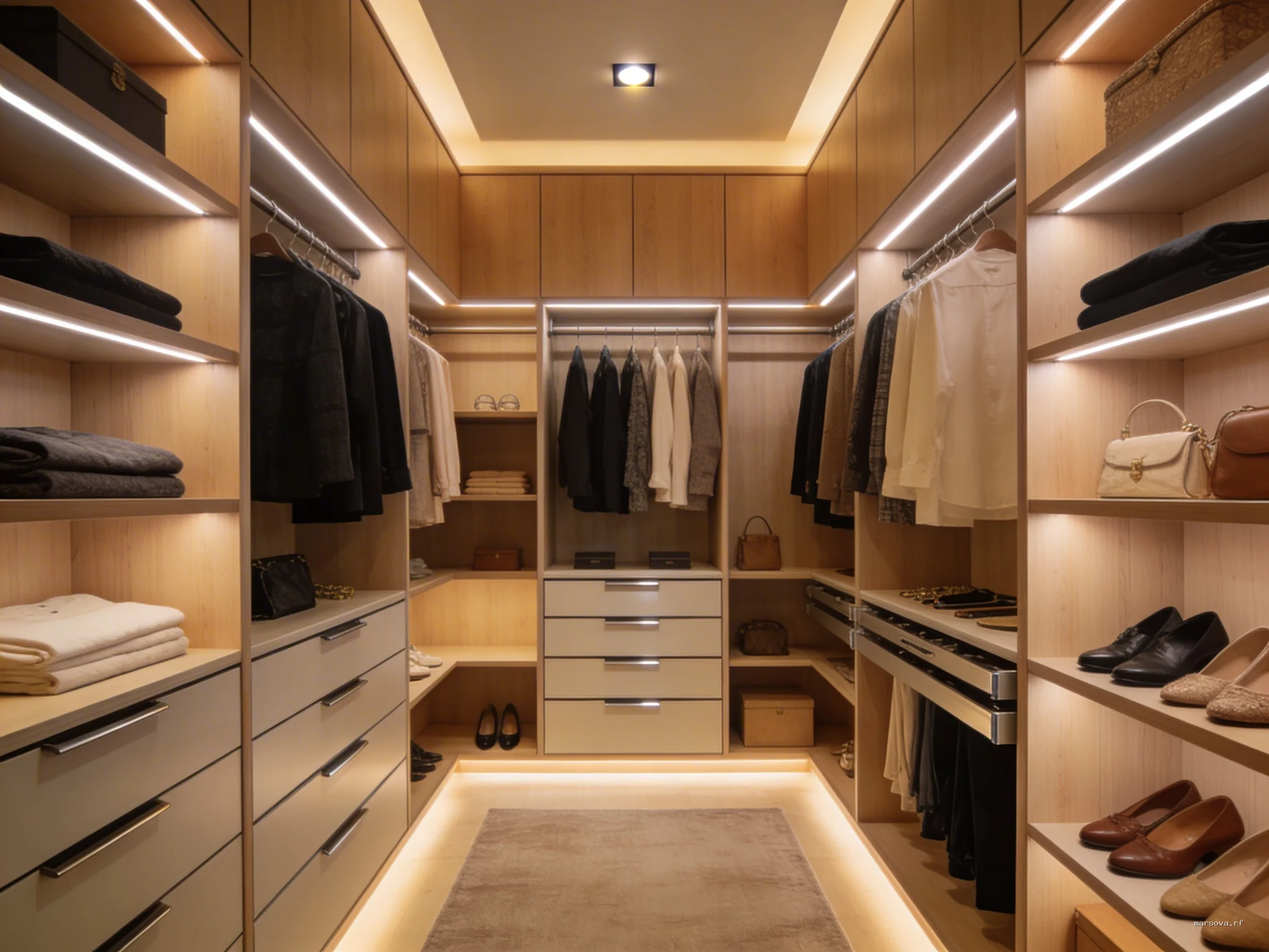 Гардеробная вместо шкафа: как выжать максимум из каждого сантиметра | Советы Анастасии Марсовой