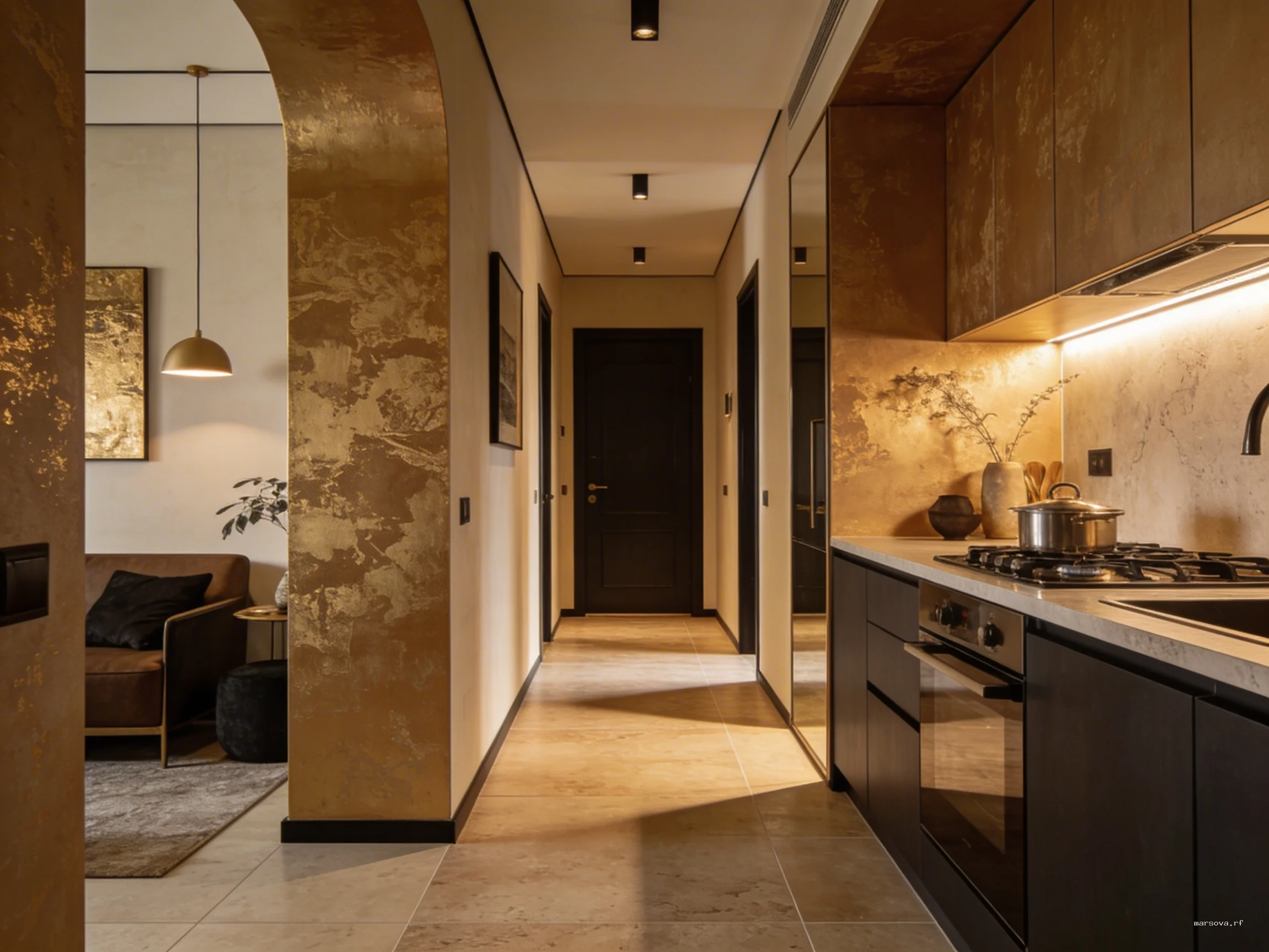 Кварцвинил, микроцемент или плитка: что лучше для кухни и прихожей? Советы дизайнера