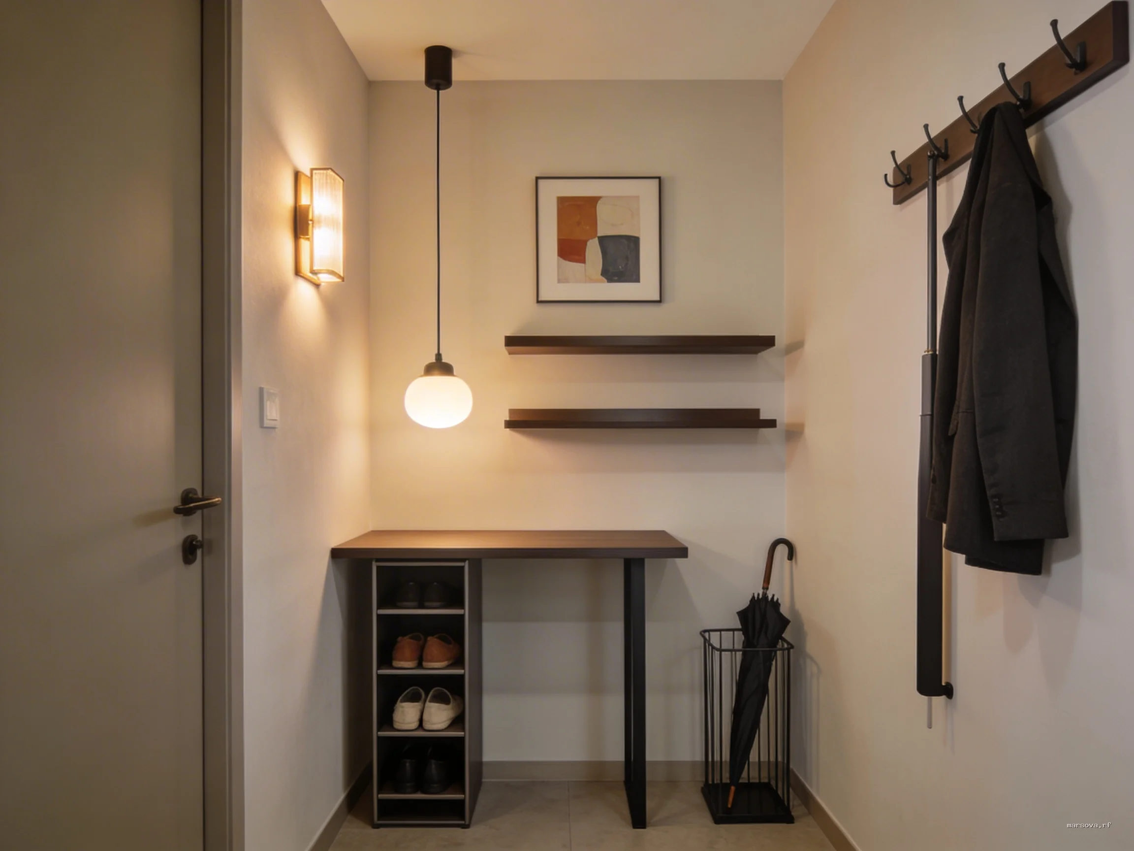 5 лайфхаков для маленькой прихожей: дизайн и хранение на 3 кв. метрах