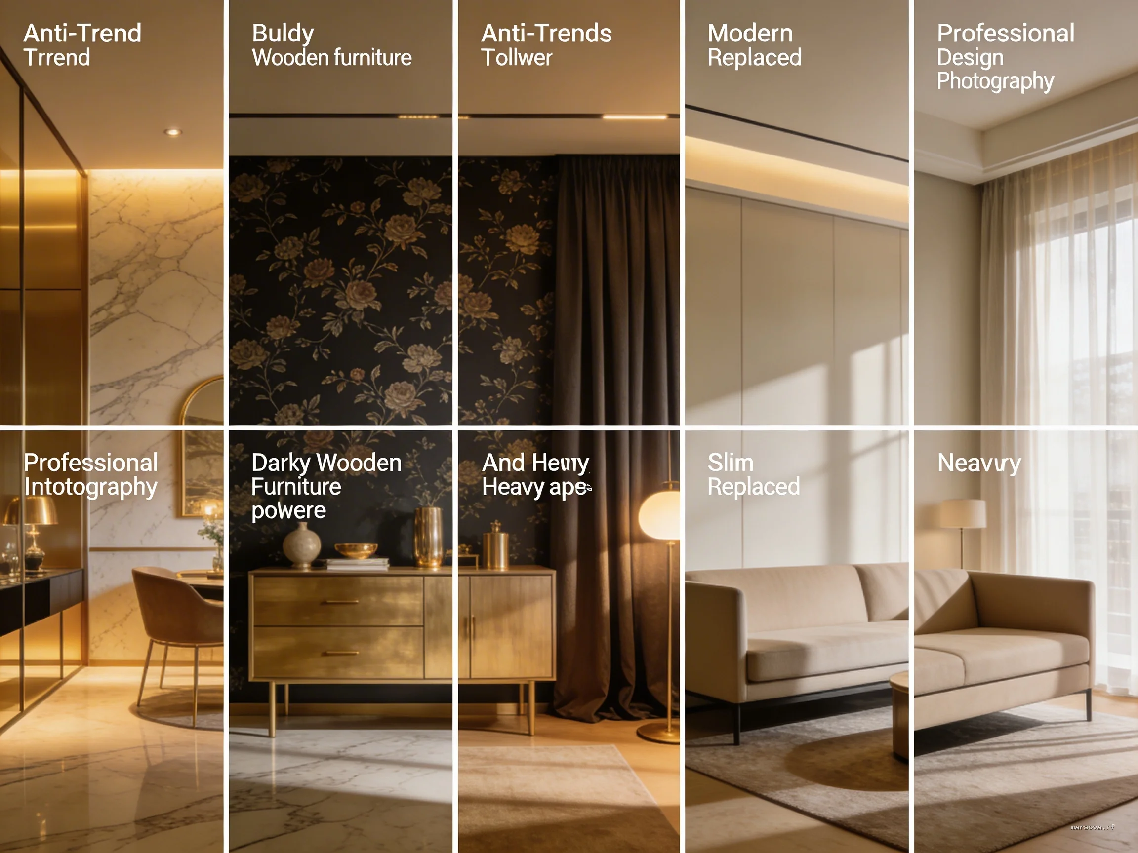 10 интерьерных антитрендов 2026: что безнадежно устарело и чем заменить