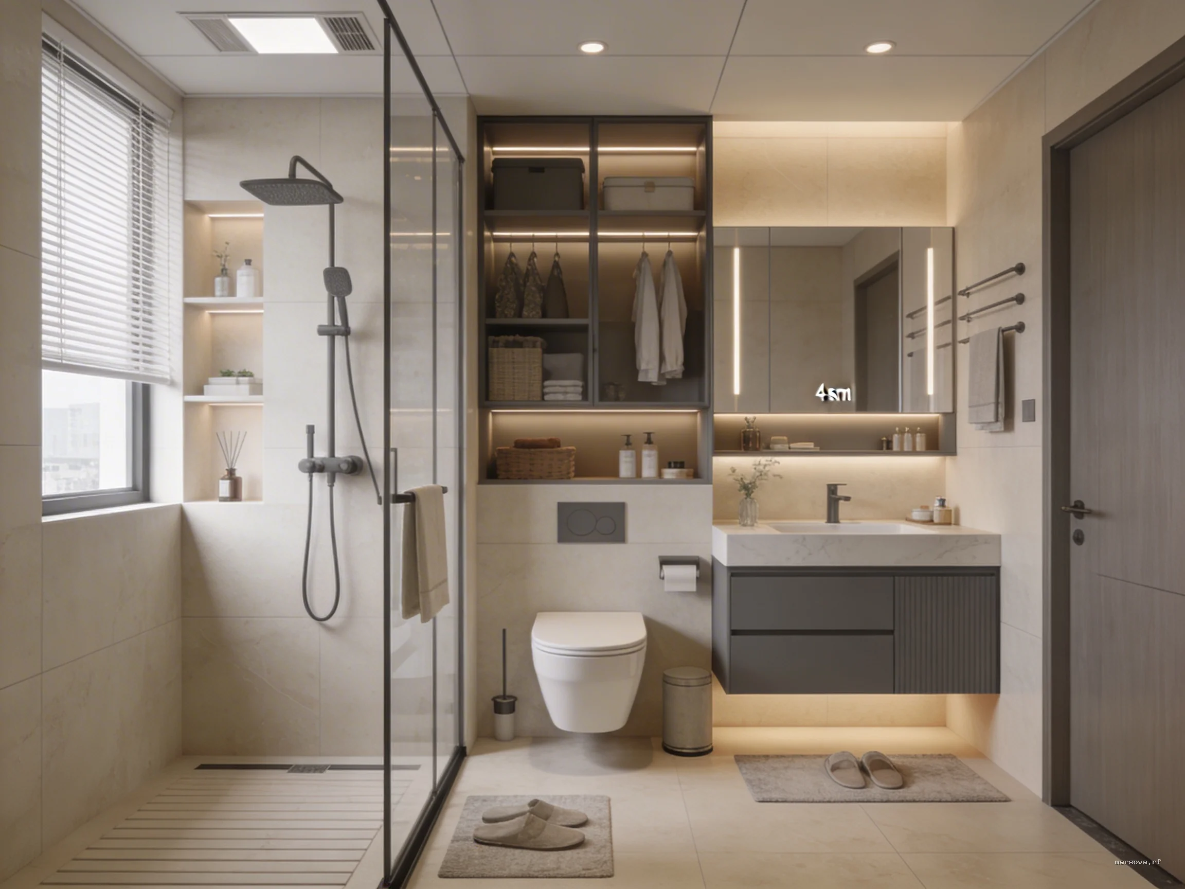 Ошибки ремонта в маленькой ванной: как не превратить 4 кв.м в склад — советы дизайнера