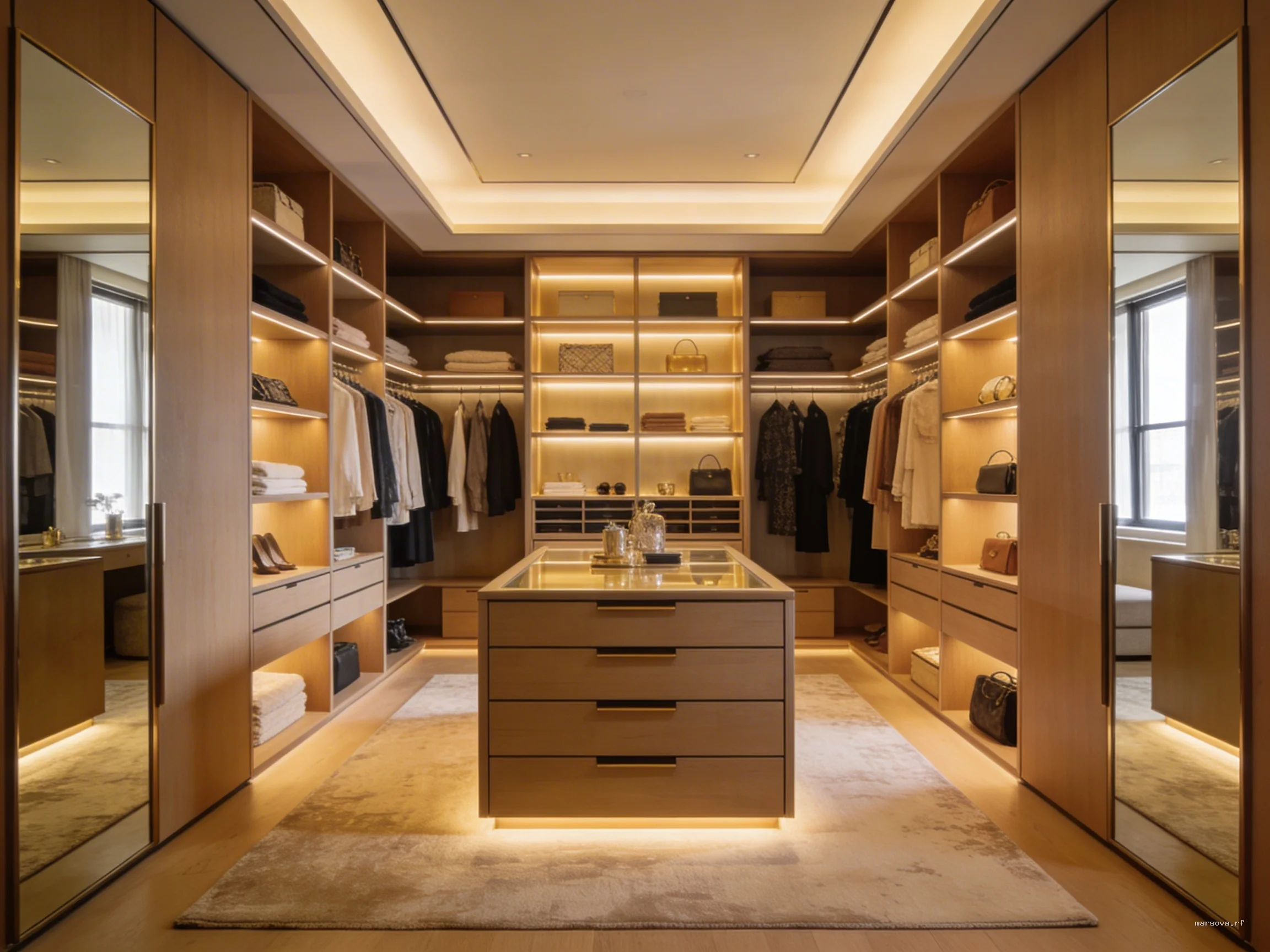 Гардеробная мечты в квартире: планировка, размеры и секреты наполнения