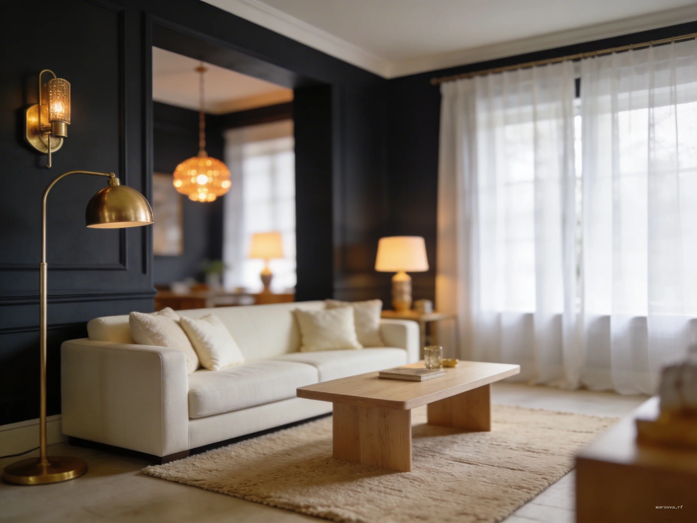 Темные стены в интерьере: 5 правил, как не превратить квартиру в склеп