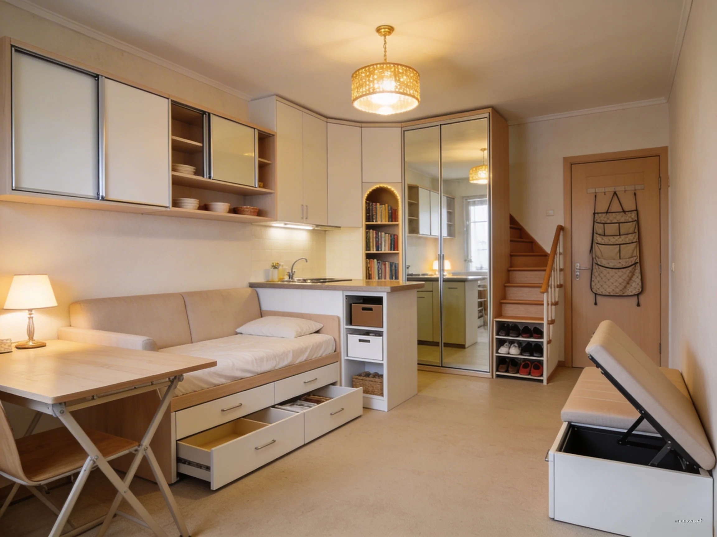 10 хитростей хранения в хрущёвке: как найти место там, где его нет