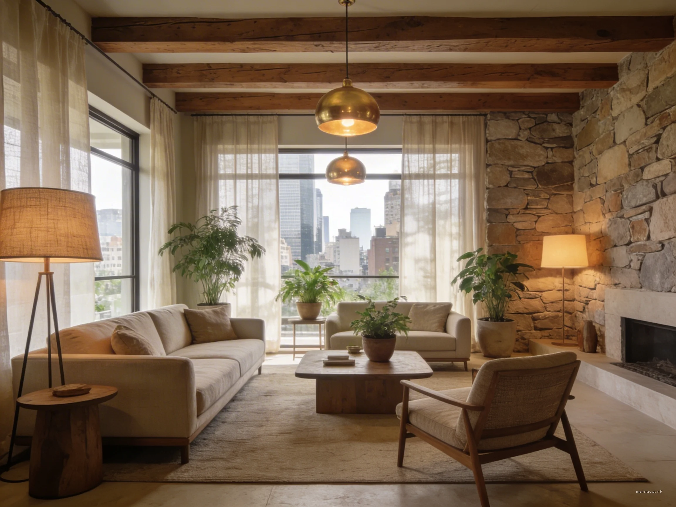 Эко-дизайн интерьера: как создать оазис из натуральных материалов в квартире