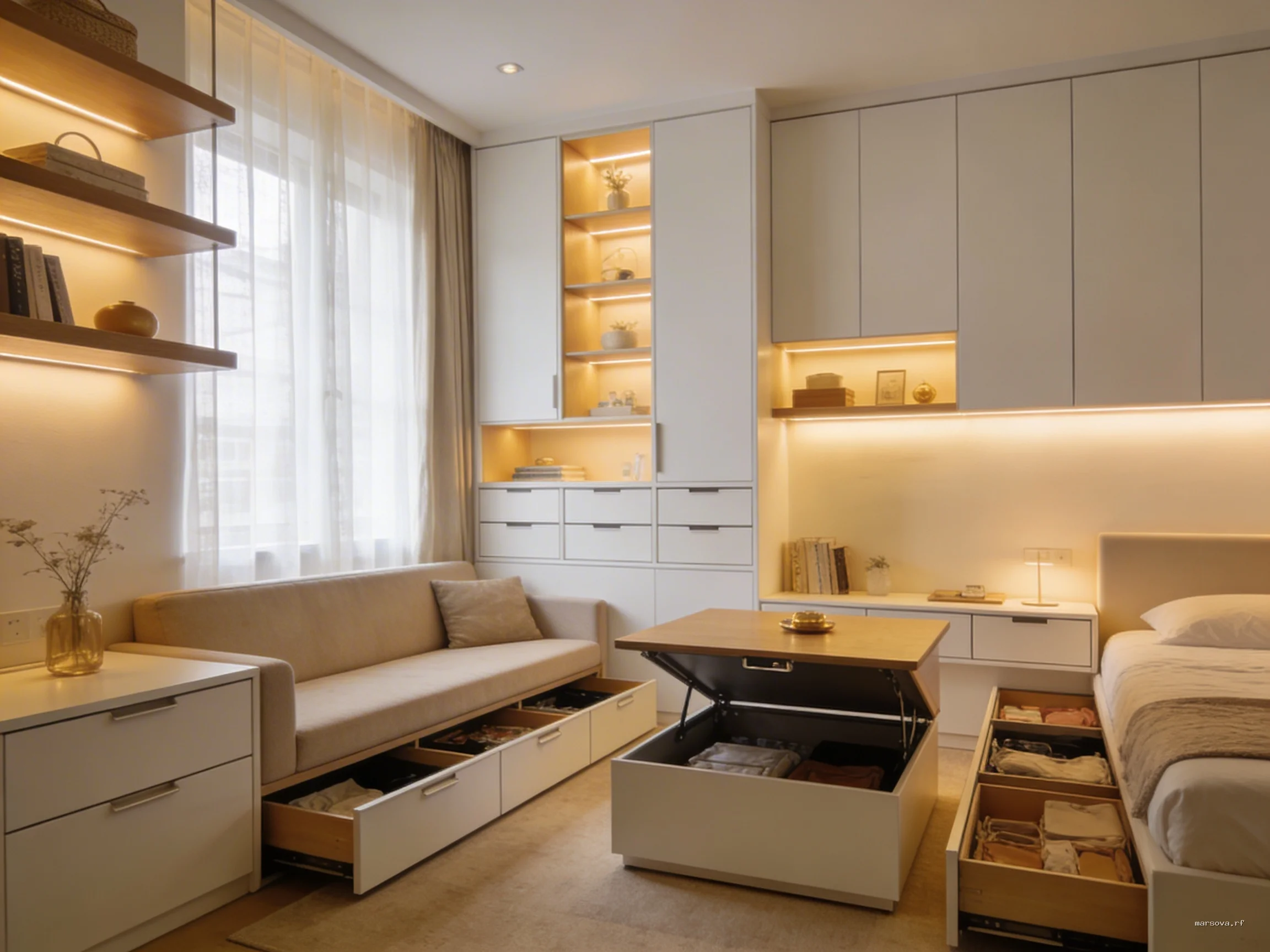 Хранение в маленькой квартире: 5 секретов идеального порядка от дизайнера