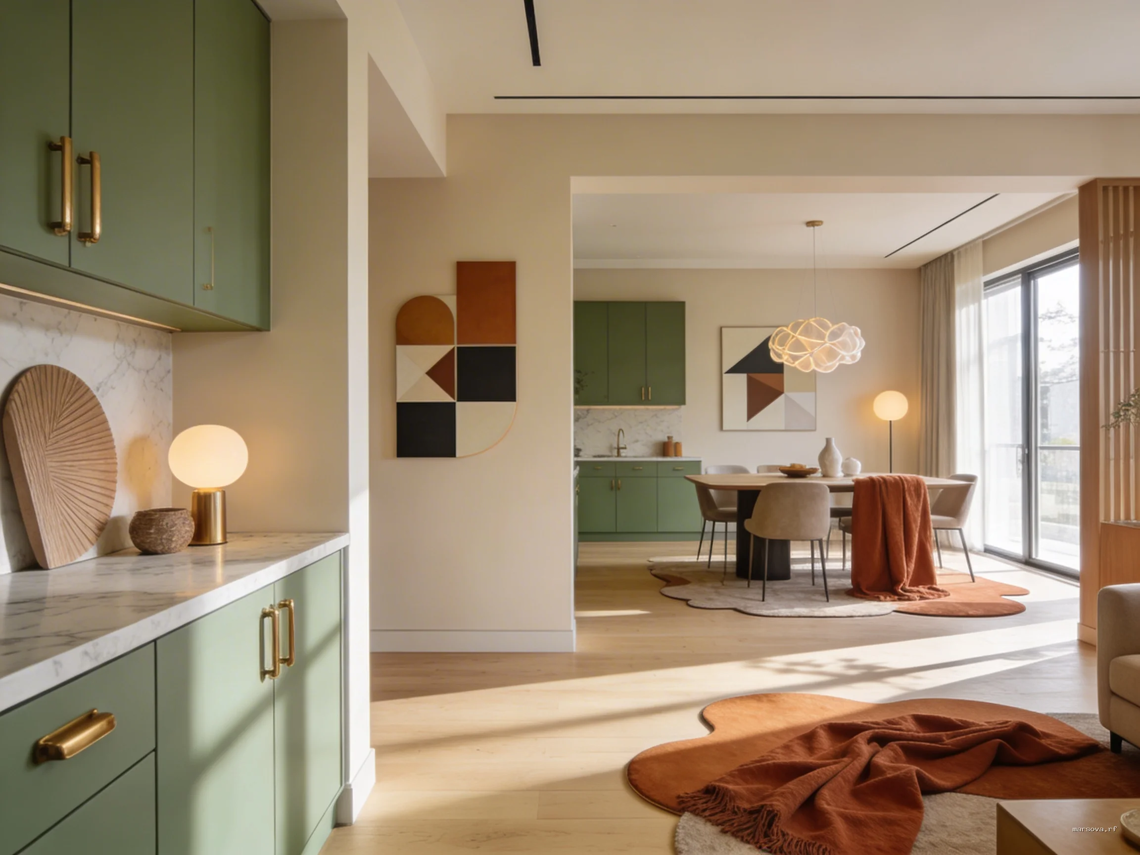 Колористический ритм: как подружить комнаты в одной квартире