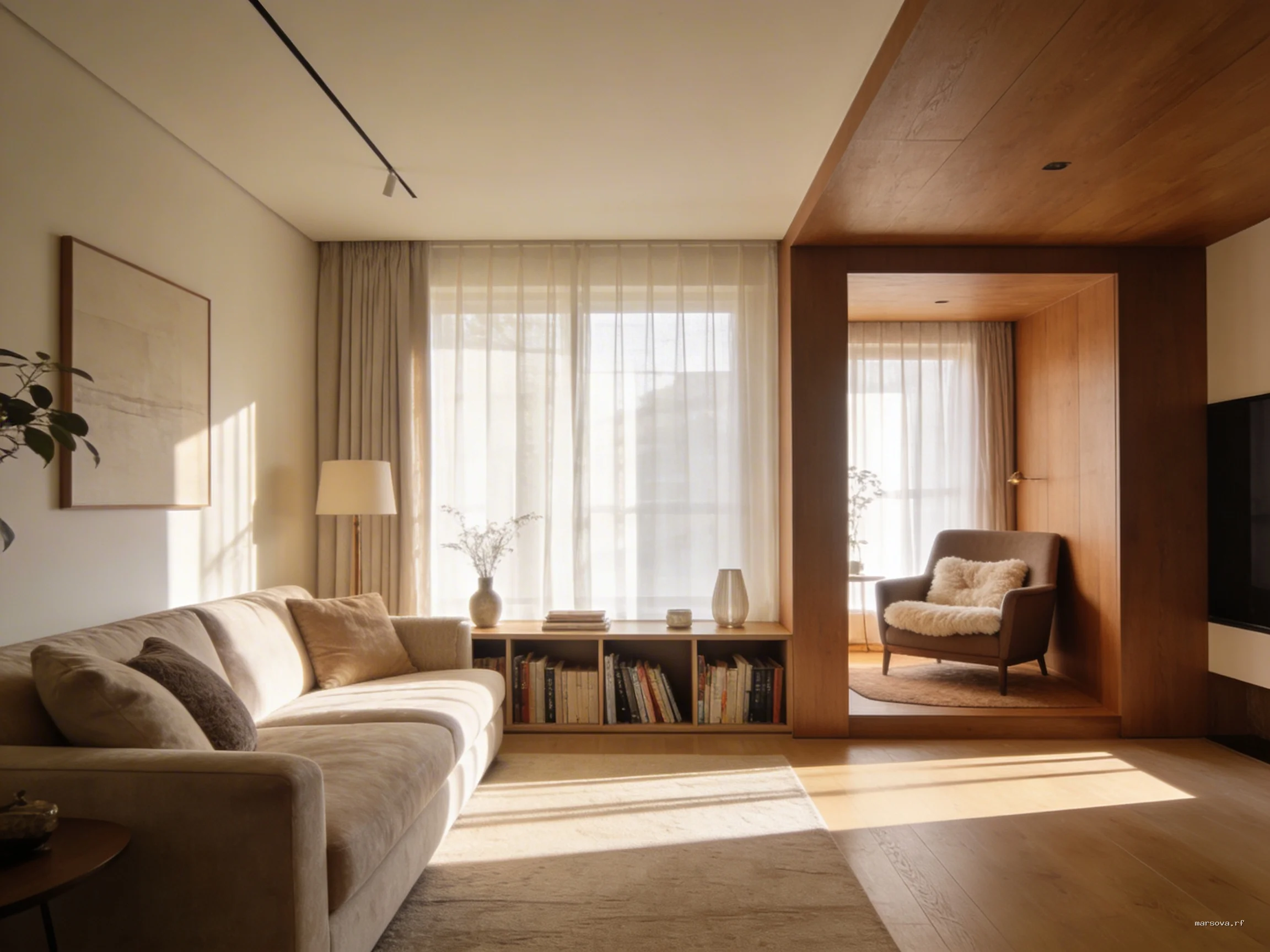 3. Визуальное зонирование: искусство невидимых границ