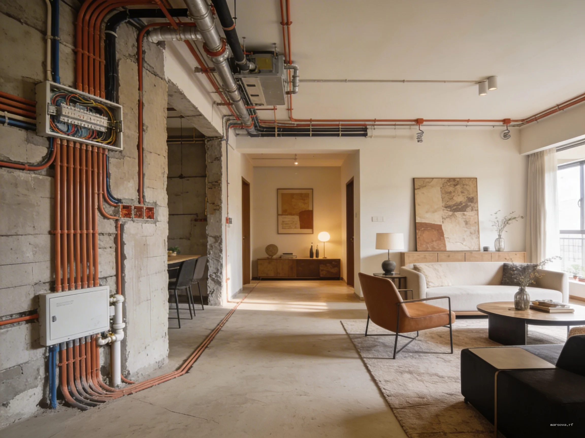 Фундамент комфорта: почему черновая электрика и сантехника — это святое