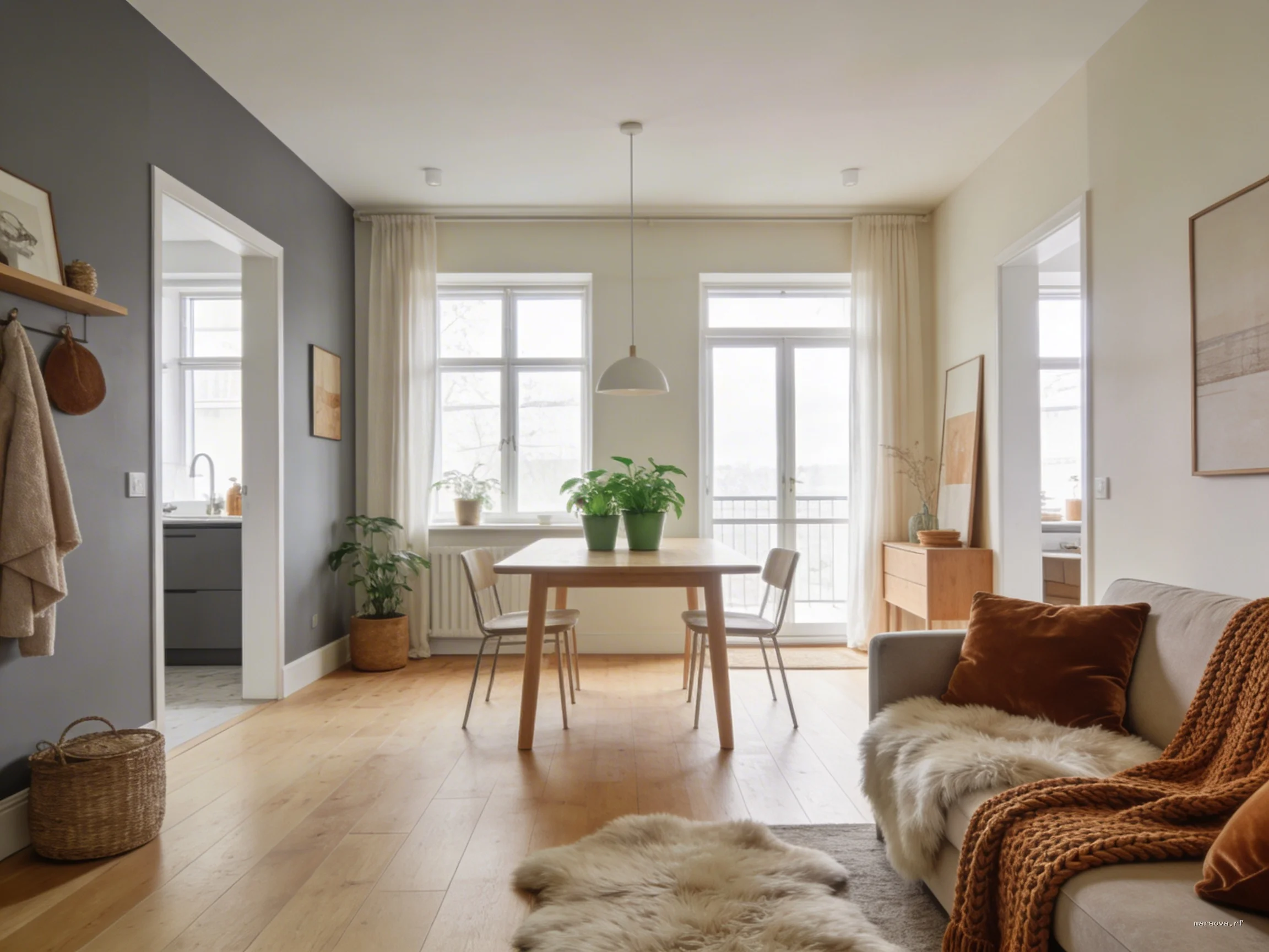 Цветовая гамма для «северных» квартир: согреваем интерьер