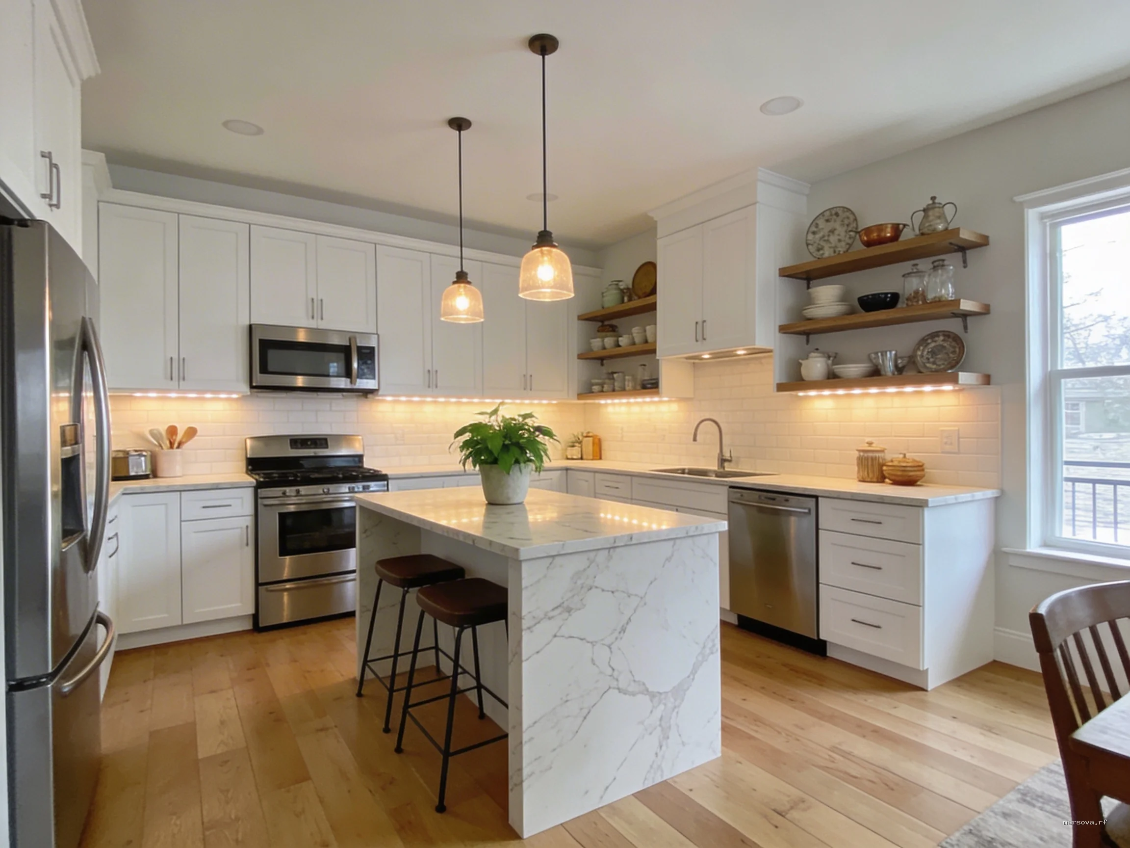 Кухонный квест: как рассчитать розетки и забыть о тройниках