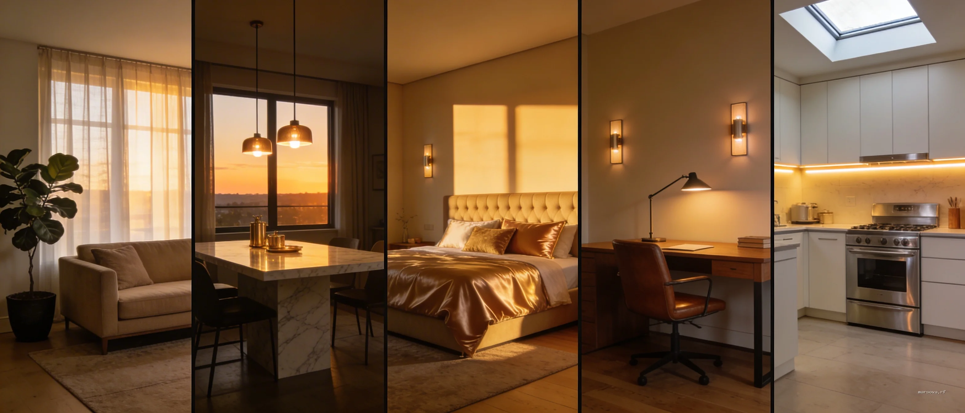 5 сценариев освещения для комфортной жизни