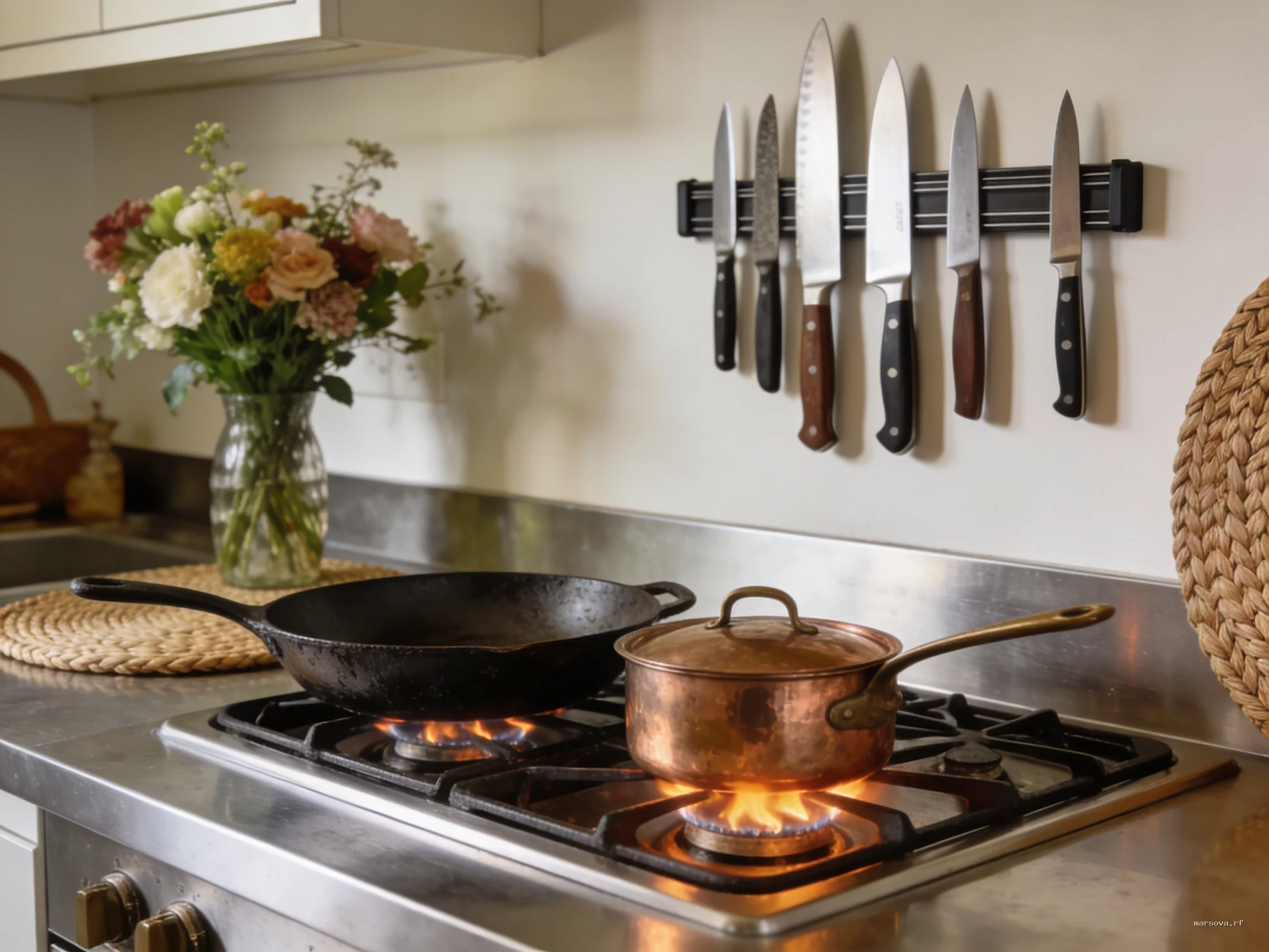 Испытание на прочность: горячие кастрюли и острые ножи