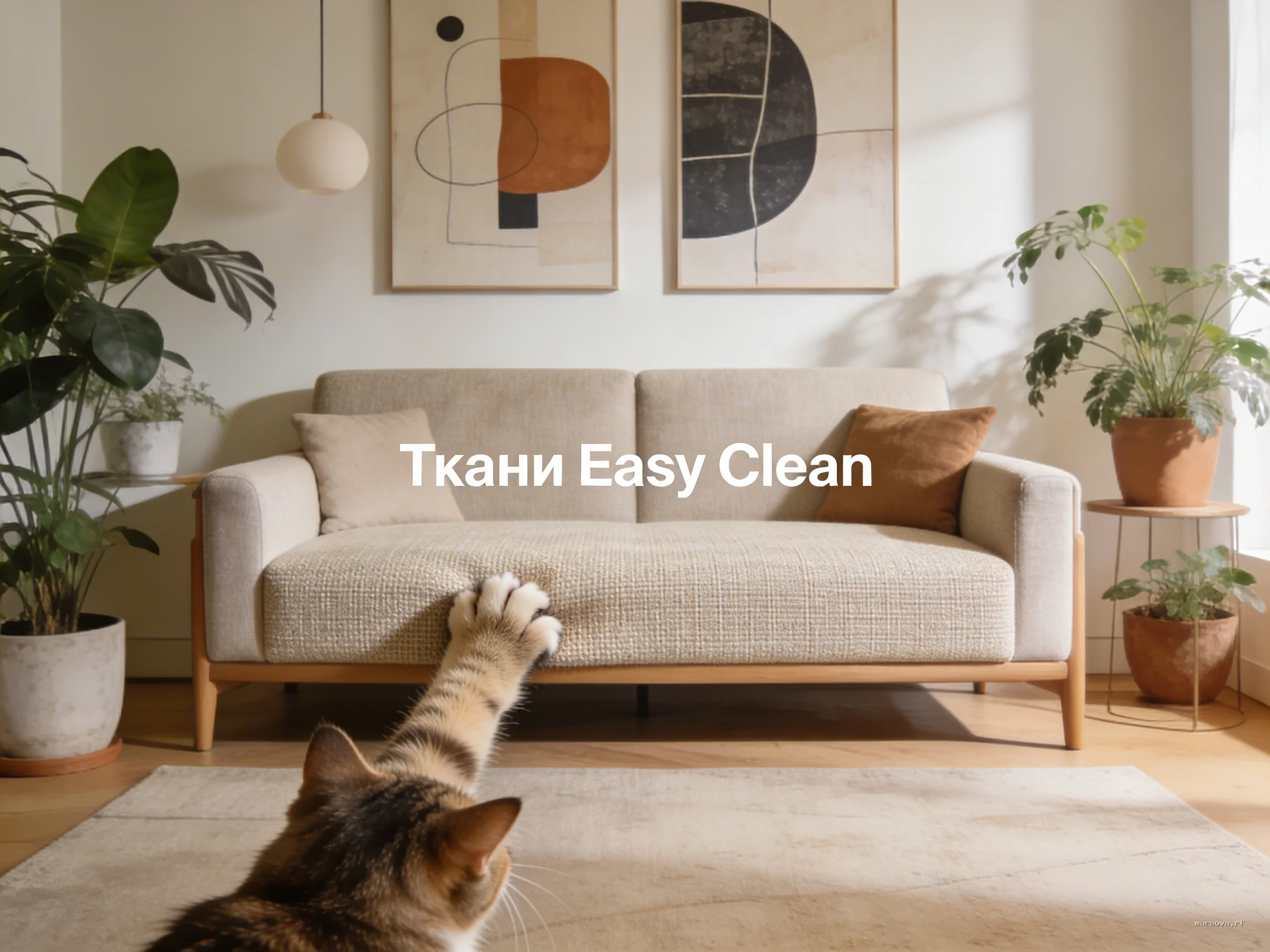 Ткани Easy Clean: что на самом деле не боится когтей