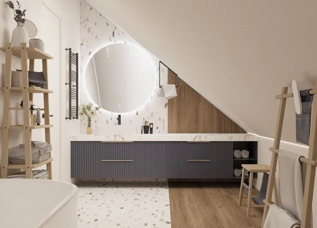 Проспект Октябрьский г. Саров - дизайн проект жилого дома