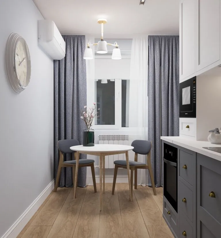 Улица Силкина, г. Саров визуализация кухни