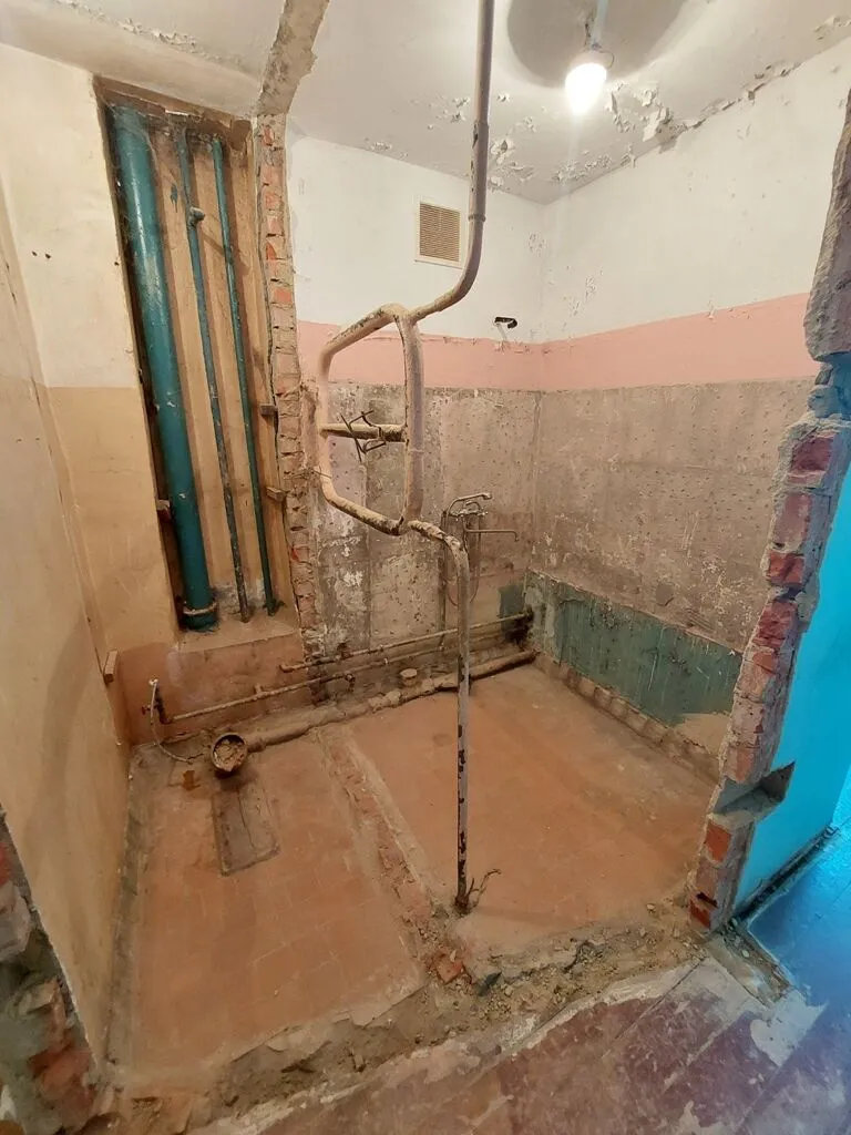 Сделан ремонт под ключ 2-к квартиры хрущевки Саров Ленина, дизайн проект, надзор (до)