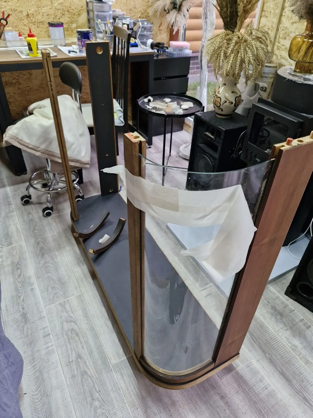 Реставрация старинного комода для квартиры на Сосина